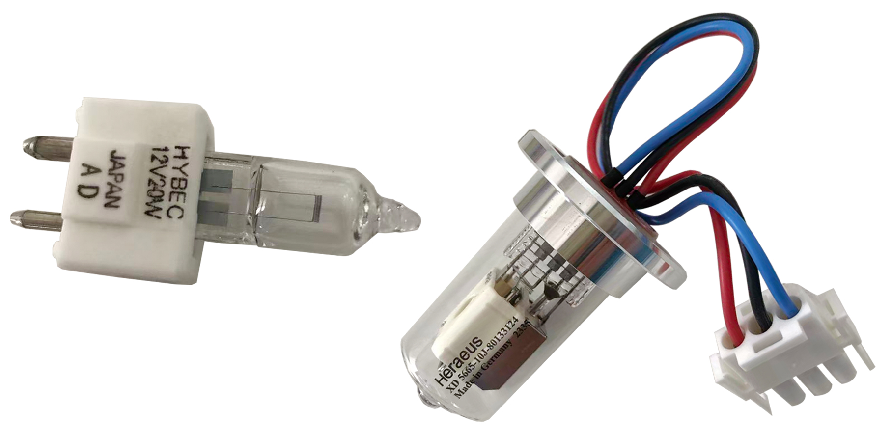 灯源（氘灯、钨灯、氙灯）